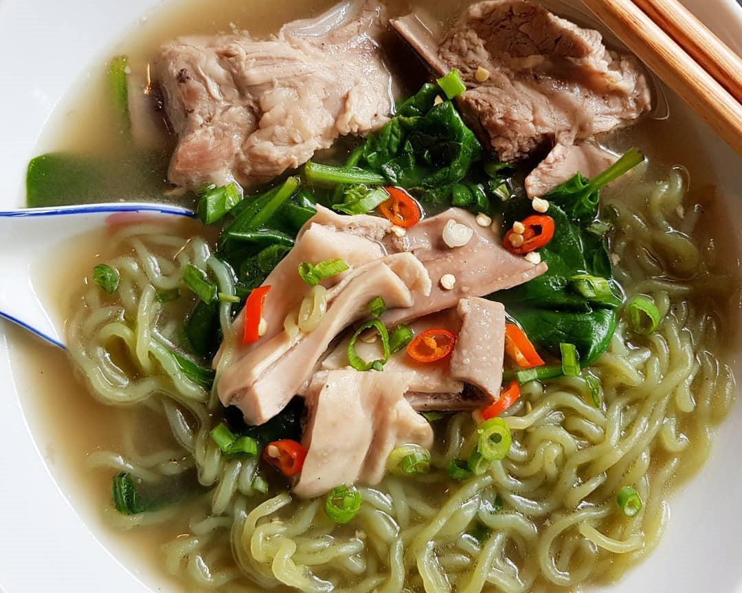 Peppery Pork Rib Soup