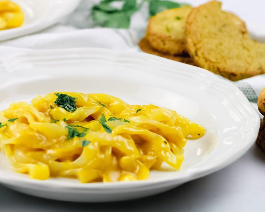 Keto Pumpkin Alfredo