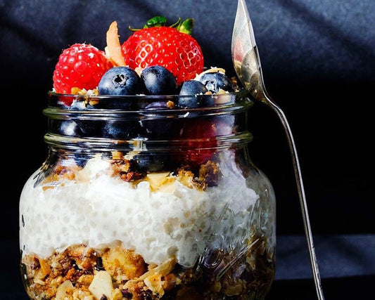 Miracle Rice Pudding with Grain-Free Granola