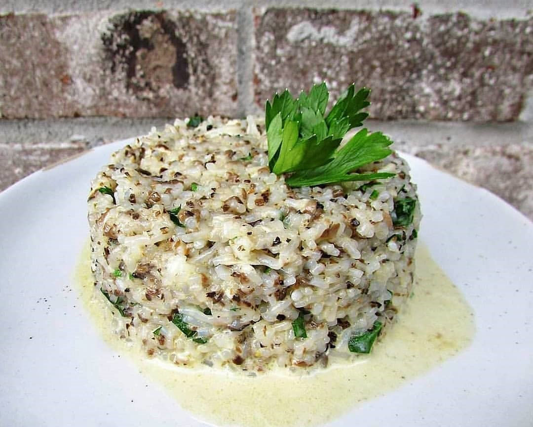 Black Truffle and Mushroom Risotto
