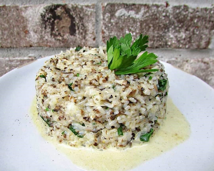 Black Truffle and Mushroom Risotto