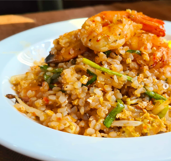 Spicy Fried Rice with Shrimp