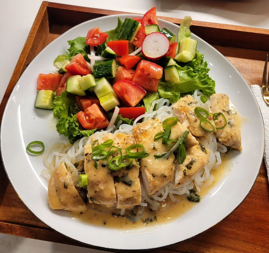 Coconut Lime Chicken Salad with Miracle Noodle