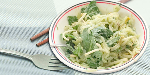 Sheena's Delicious Creamy Avocado Pasta with Miracle Noodle Organic Spaghetti