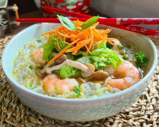 Simple Shrimp Noodle Soup