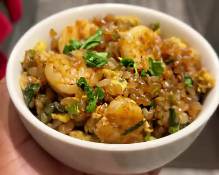 Keto Shrimp Fried Rice