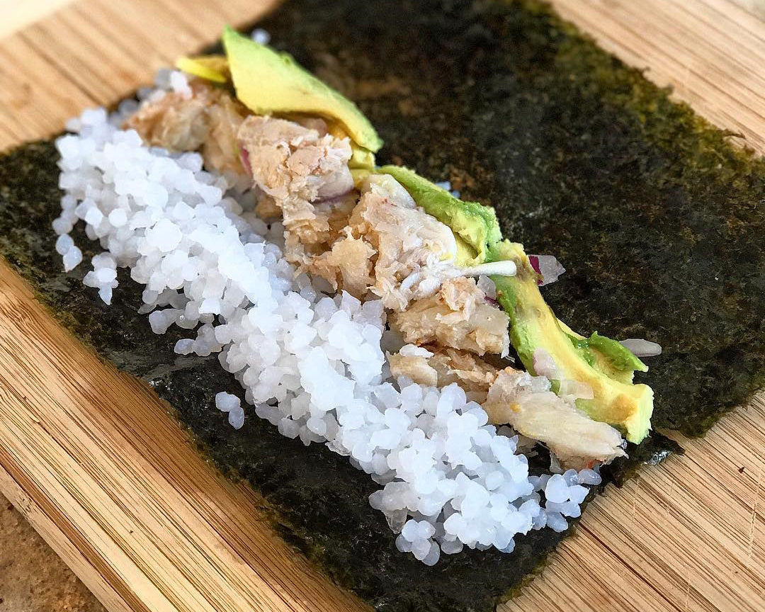 Keto-Friendly California Roll
