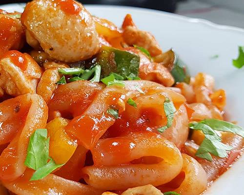Sweet & Sour Chicken Noodle