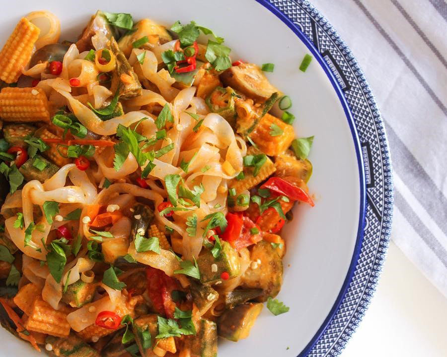 Miracle Noodle Fettuccine Thai Red Curry