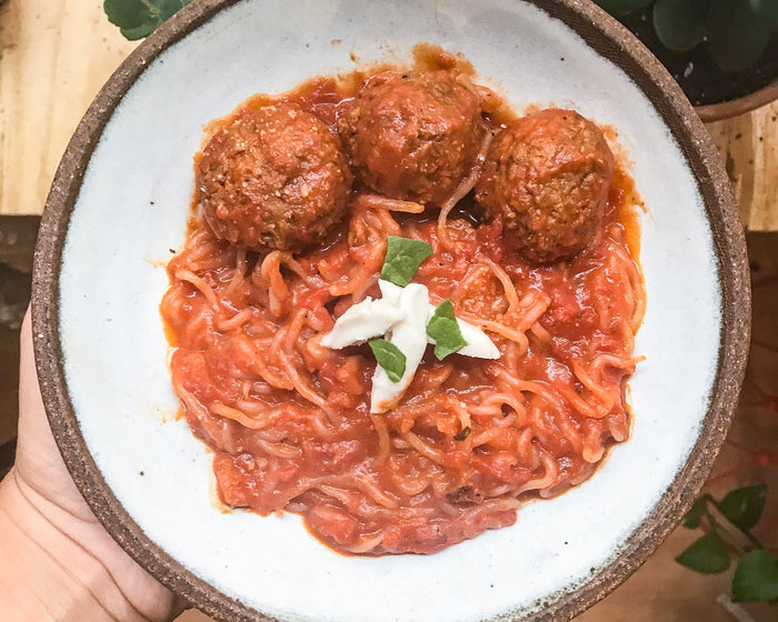 Vegan Meatball Miracle Meal