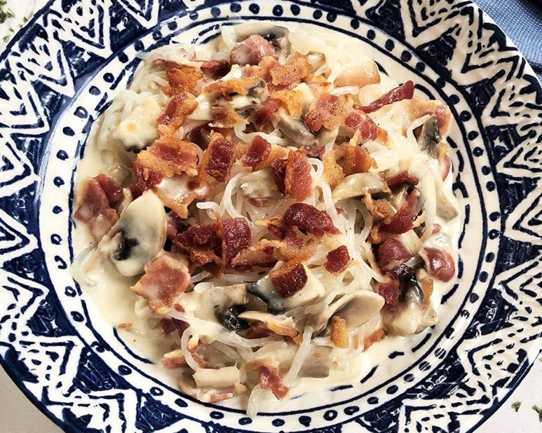 Simple Filipino Style Creamy Carbonara