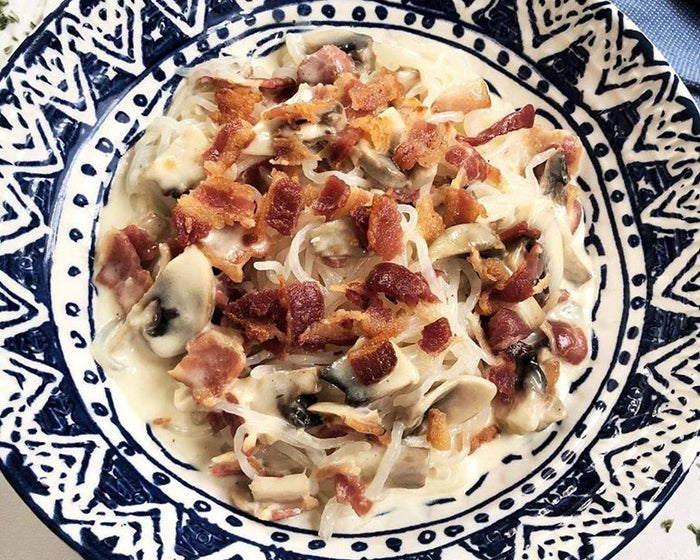 Simple Filipino Style Creamy Carbonara