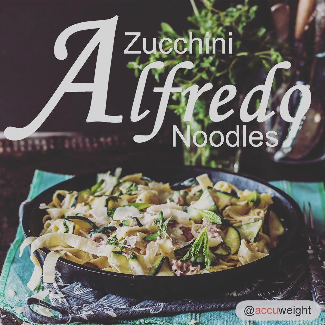 Zucchini and Miracle Fettuccini Alfredo Noodles