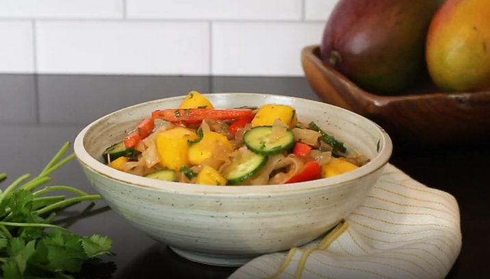 Spicy Mango Chili Noodle Salad