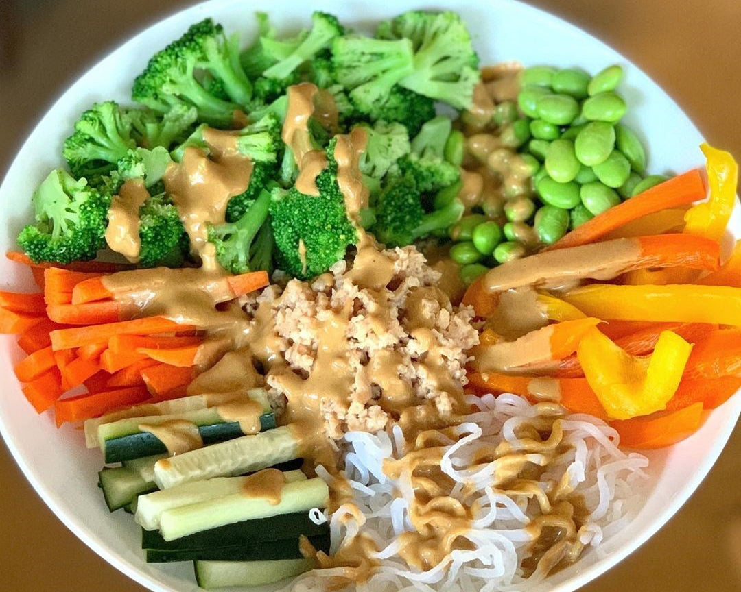 Vegan Spicy Peanut Bowl