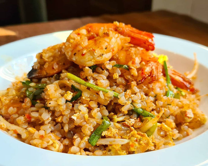 Spicy Fried Rice With Shrimps