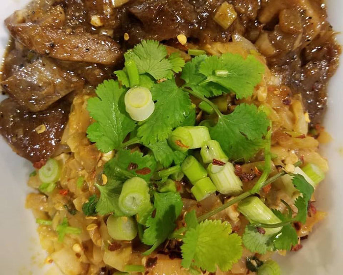 Cabbage & Shirataki Fettuccine Pad Thai