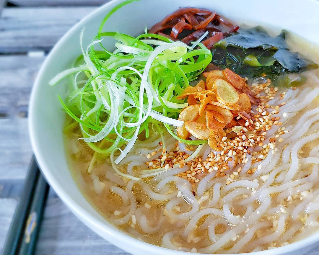 Garlic Miso Shirataki Ramen