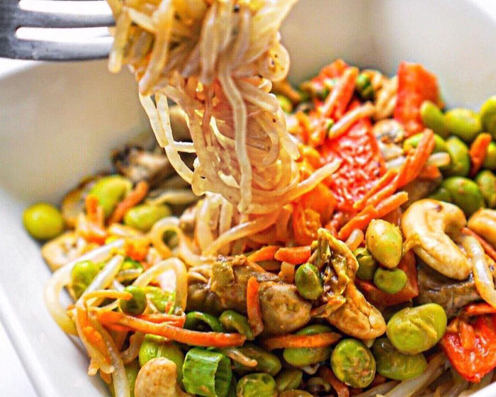 Sesame Peanut Noodle Dish