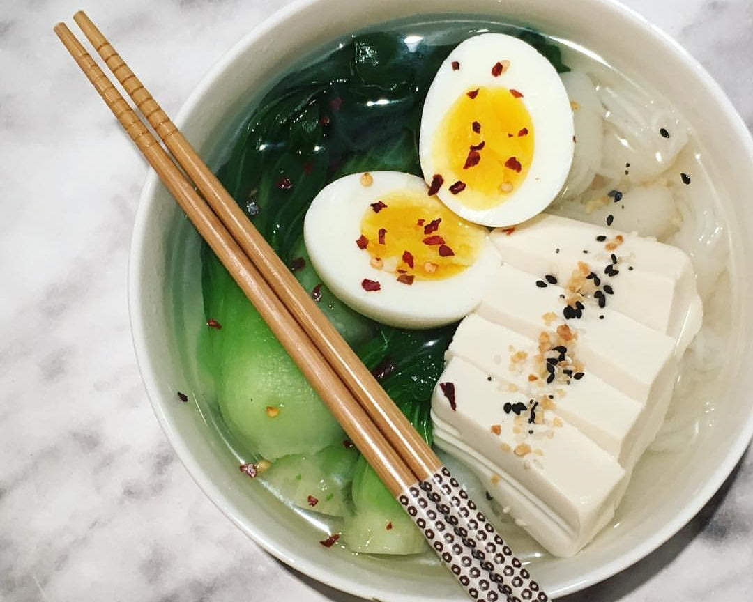 Vegetarian Clear Soup Noodles