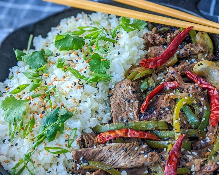 Keto Chinese Pepper Steak