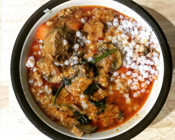 Lamb Curry Miracle Rice Bowl