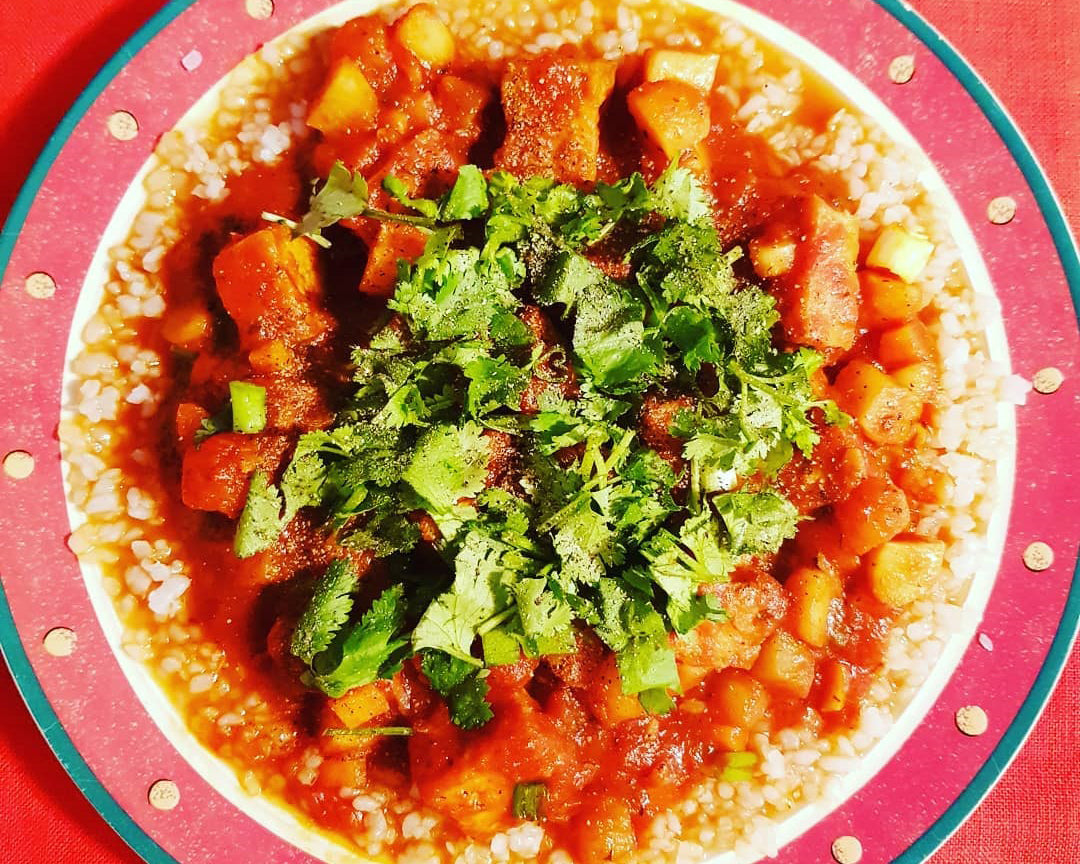 Fried Tofu with Miracle Rice