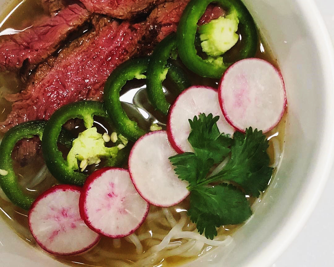 Ready To Eat Miracle Pho with Steak and Veggies