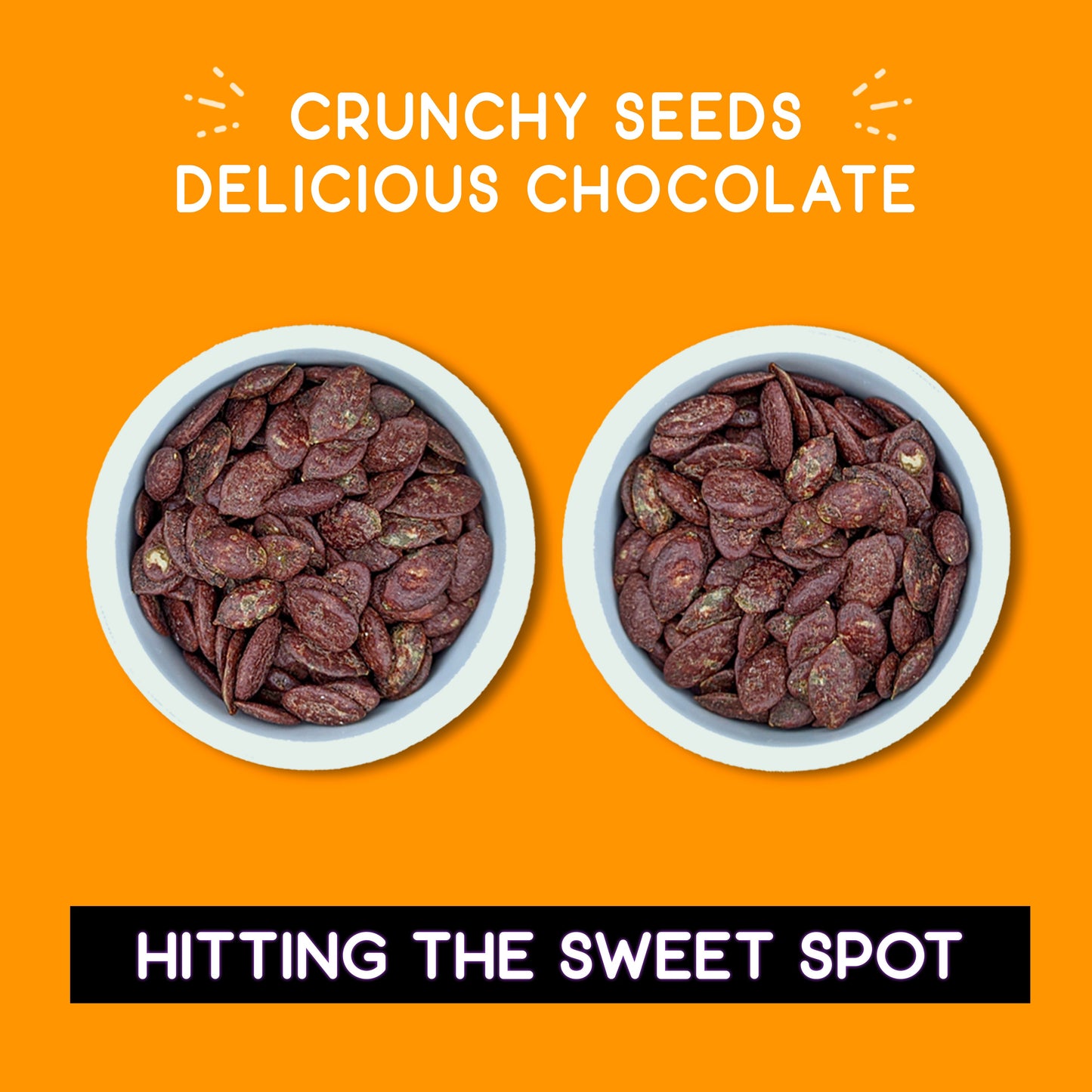 12-Pack Nutrilicious Crunchy Pumpkin Seeds - Chocolate Variety Pack