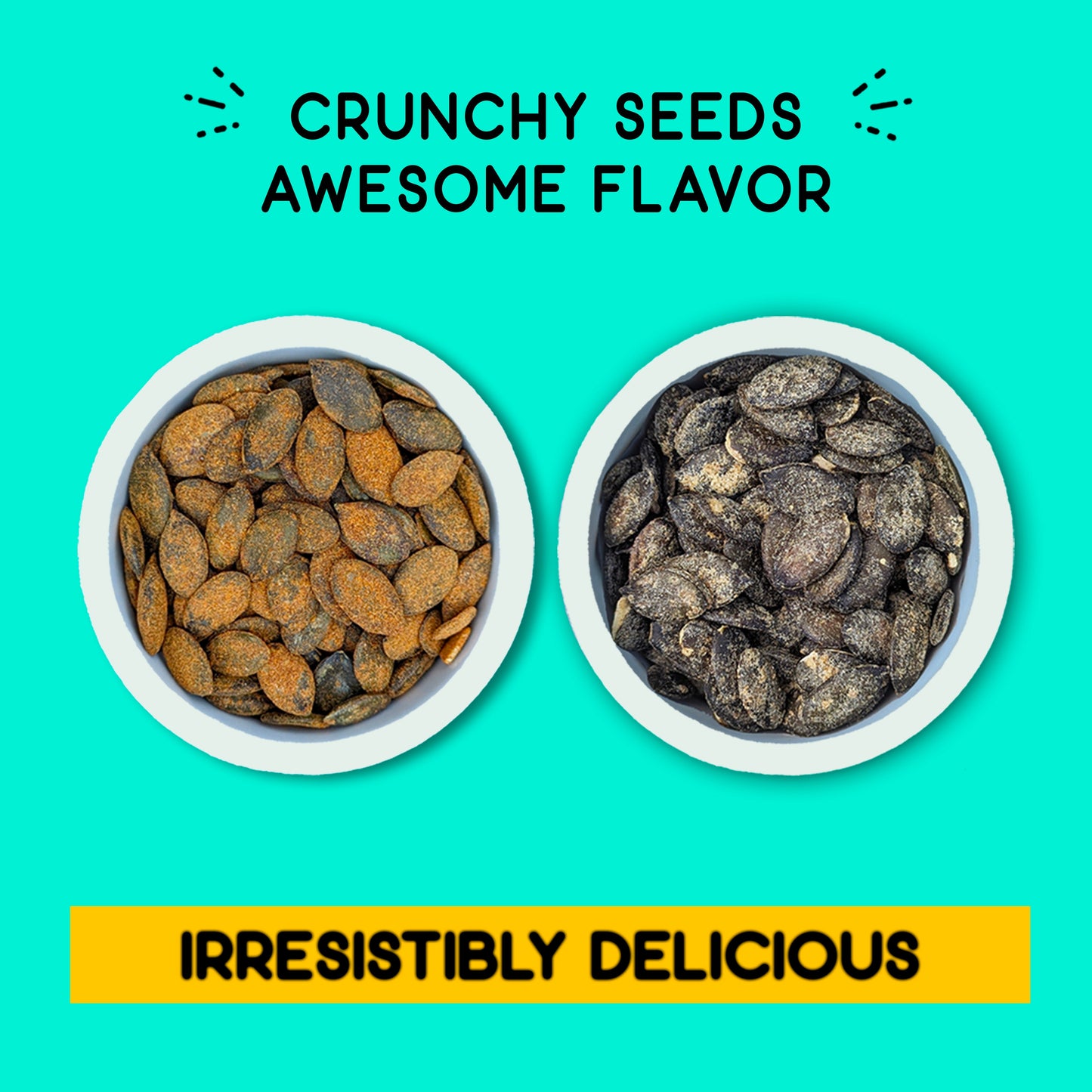 12-Pack Nutrilicious Crunchy Pumpkin Seeds - Savory Variety Pack