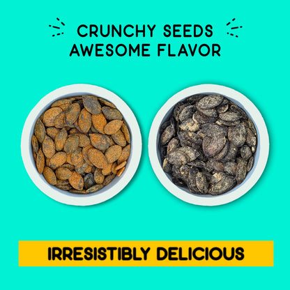 12-Pack Nutrilicious Crunchy Pumpkin Seeds - Savory Variety Pack