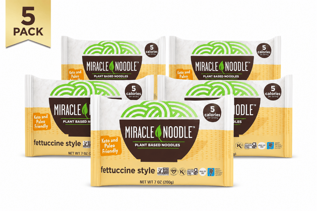 5-Pack Miracle Noodle Fettuccine