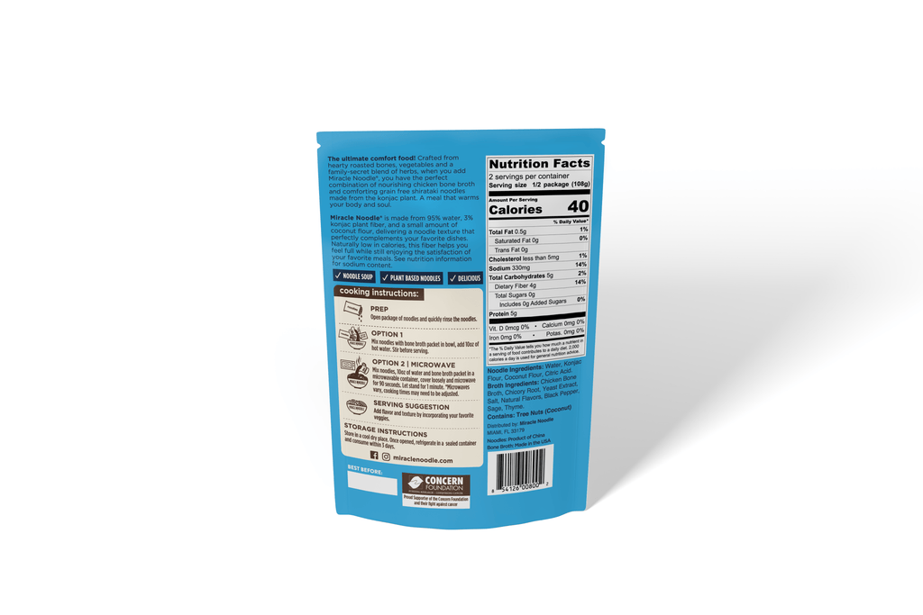 Bone Broth Chicken Noodle Soup