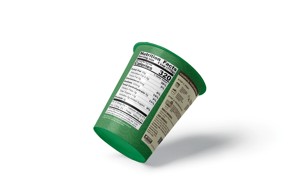 Fettuccine Pesto Cup Noodles