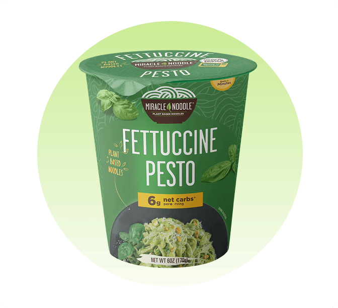 Fettuccine Pesto Cup Noodles