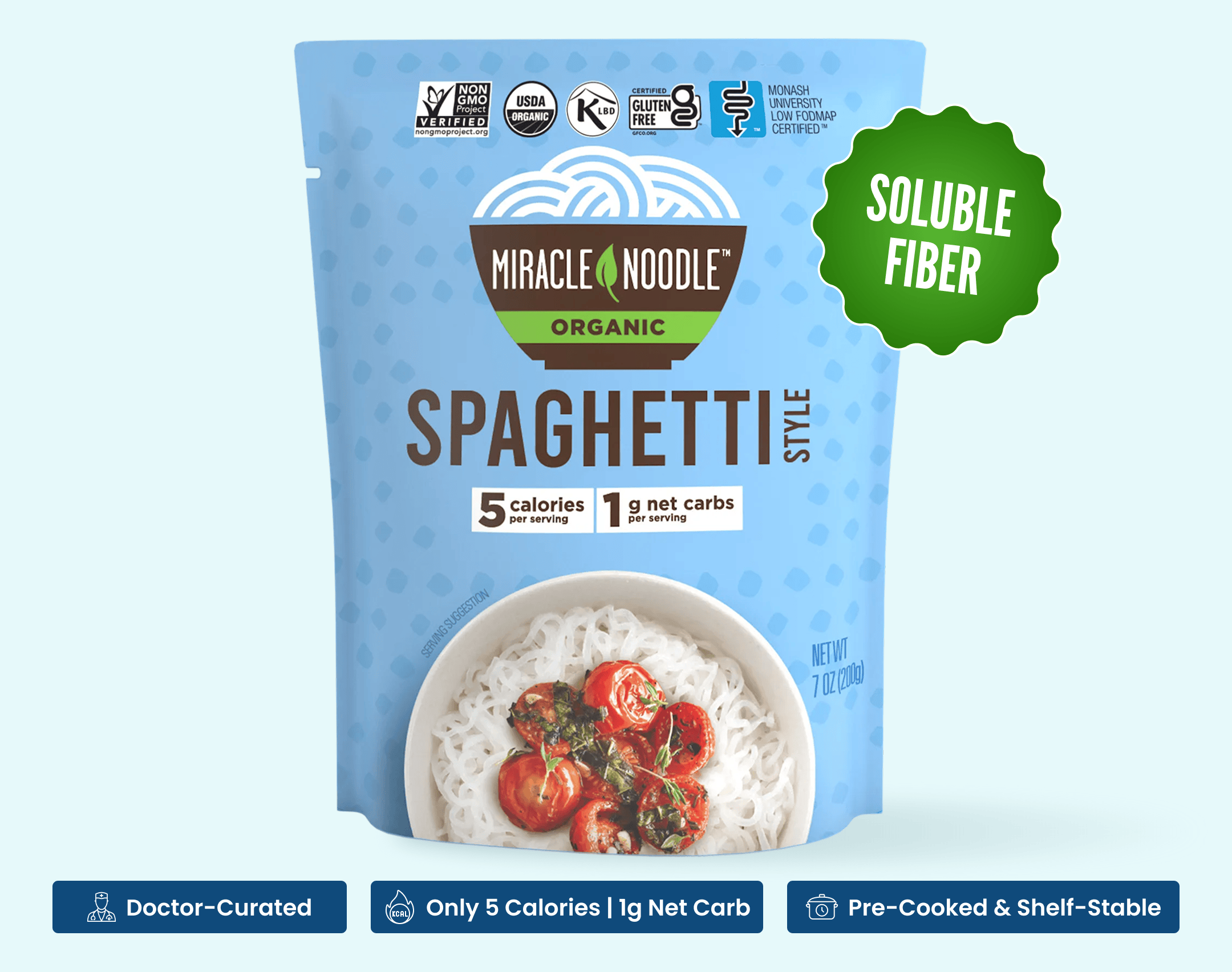 Ready To Eat Organic Spaghetti