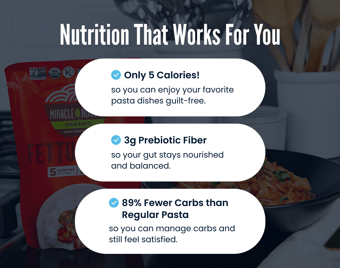 Low-Carb: Noodles, Rice, Ready-to-Eat Meals, Soup – Miracle Noodle