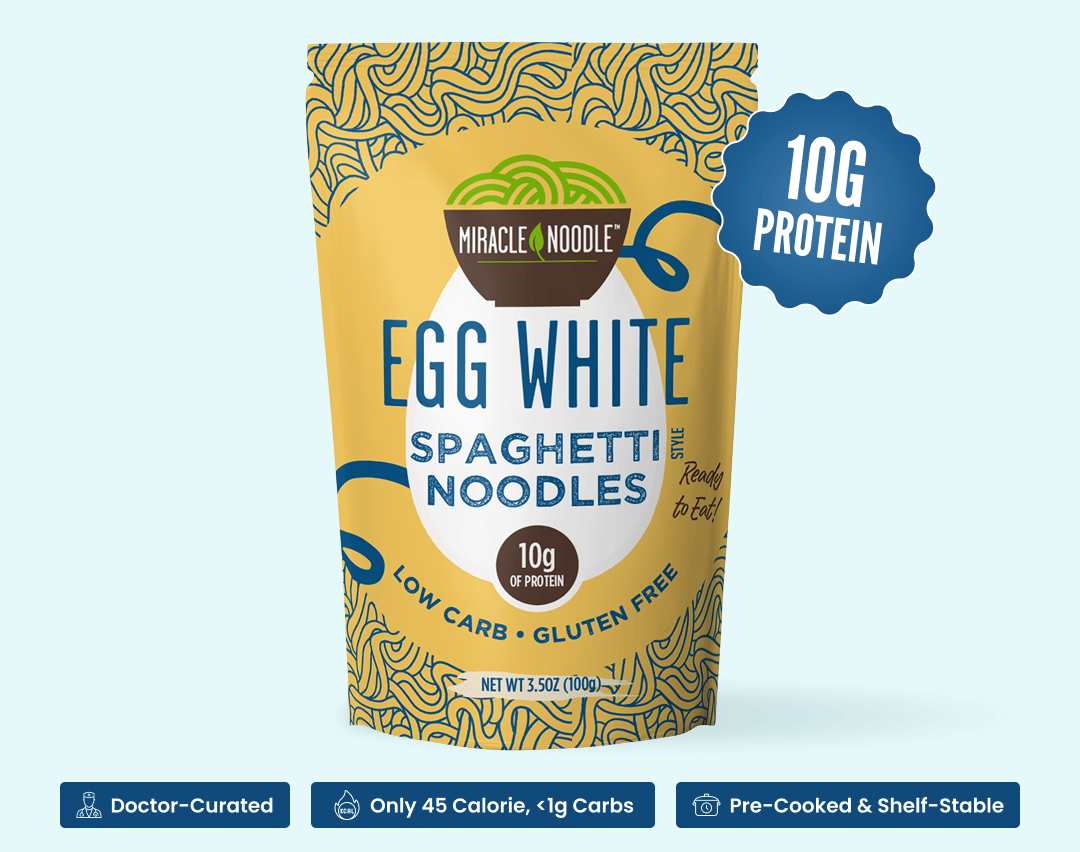 Miracle Noodle Egg White Spaghetti Noodles