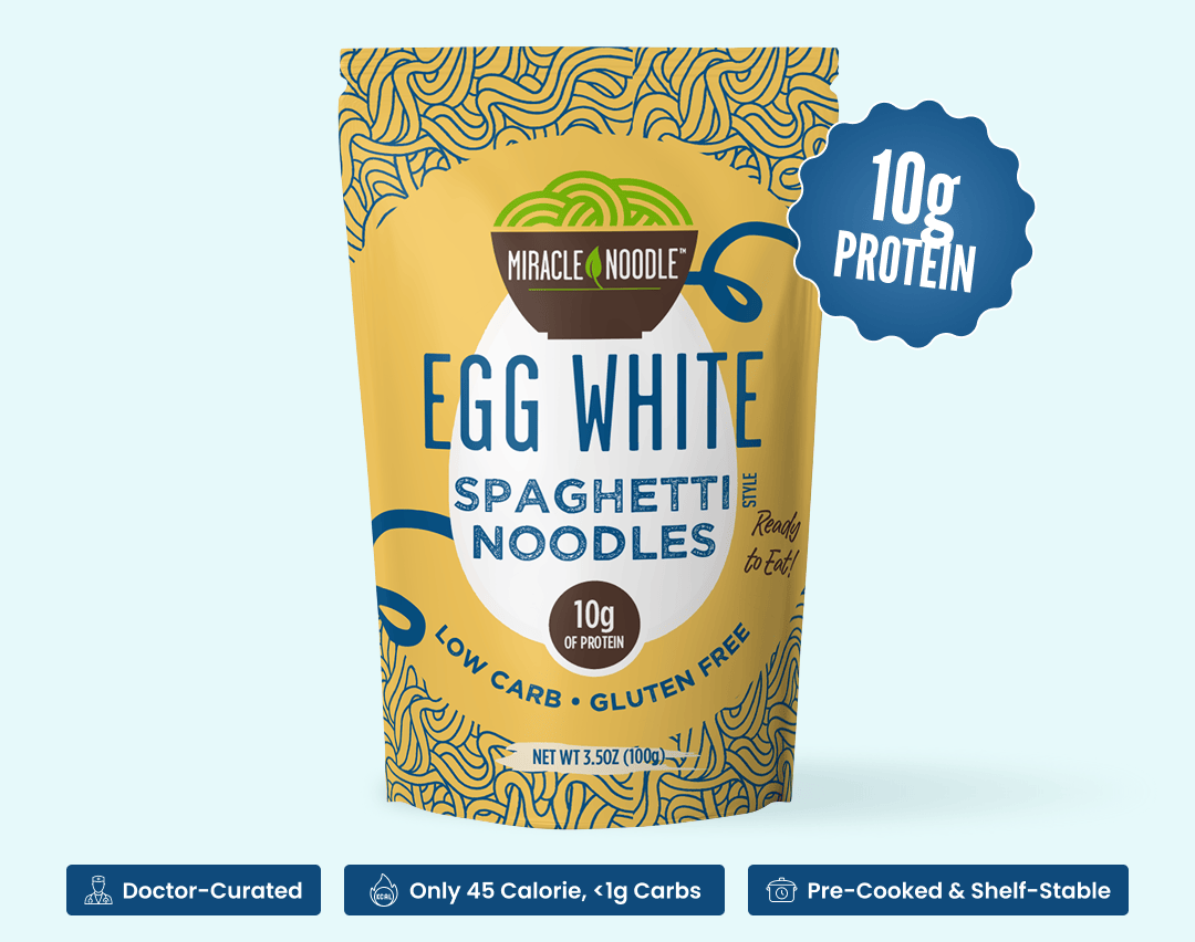 Miracle Noodle Egg White Spaghetti Noodles