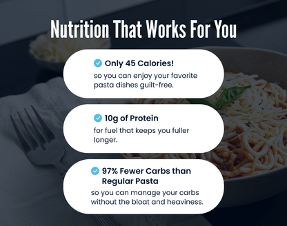 Miracle Noodle Egg White Spaghetti Noodles