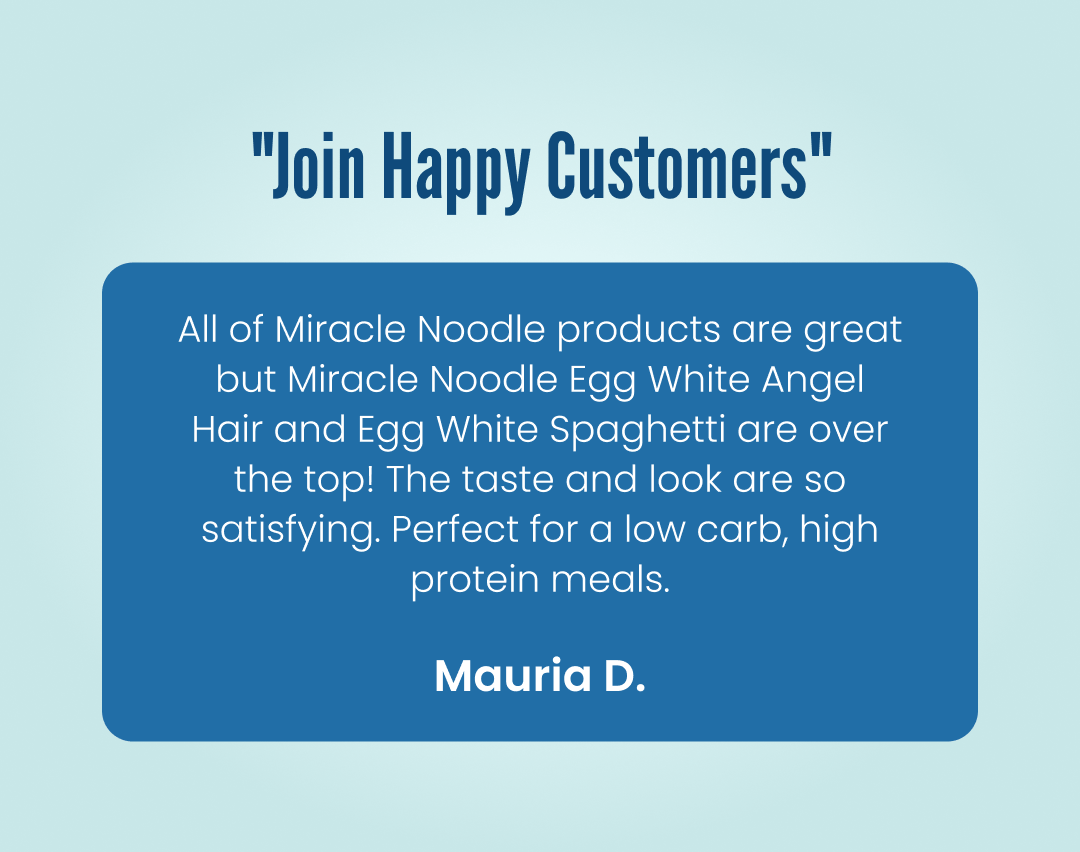 Miracle Noodle Egg White Angel Hair/Vermicelli Noodles