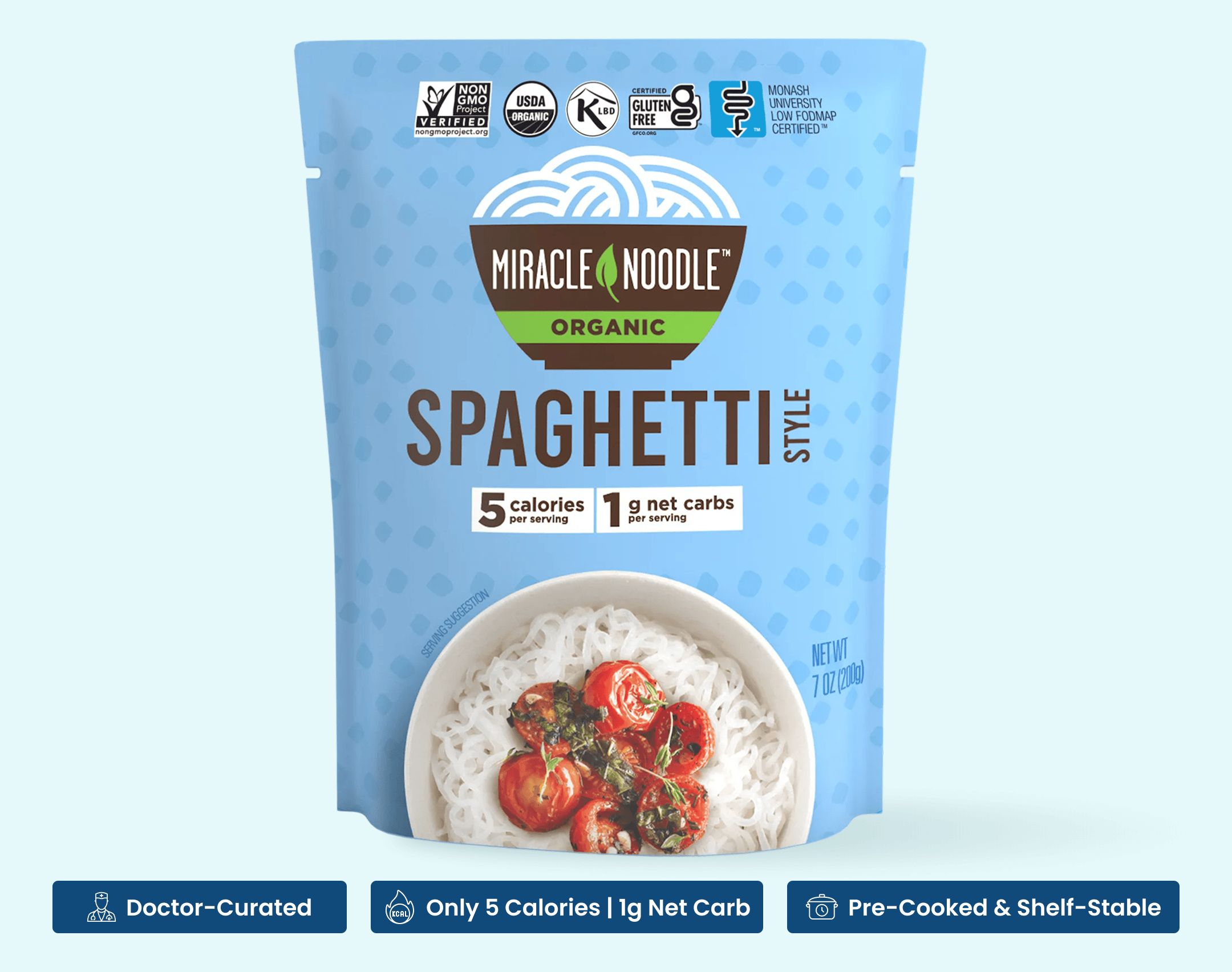 Ready To Eat Organic Spaghetti