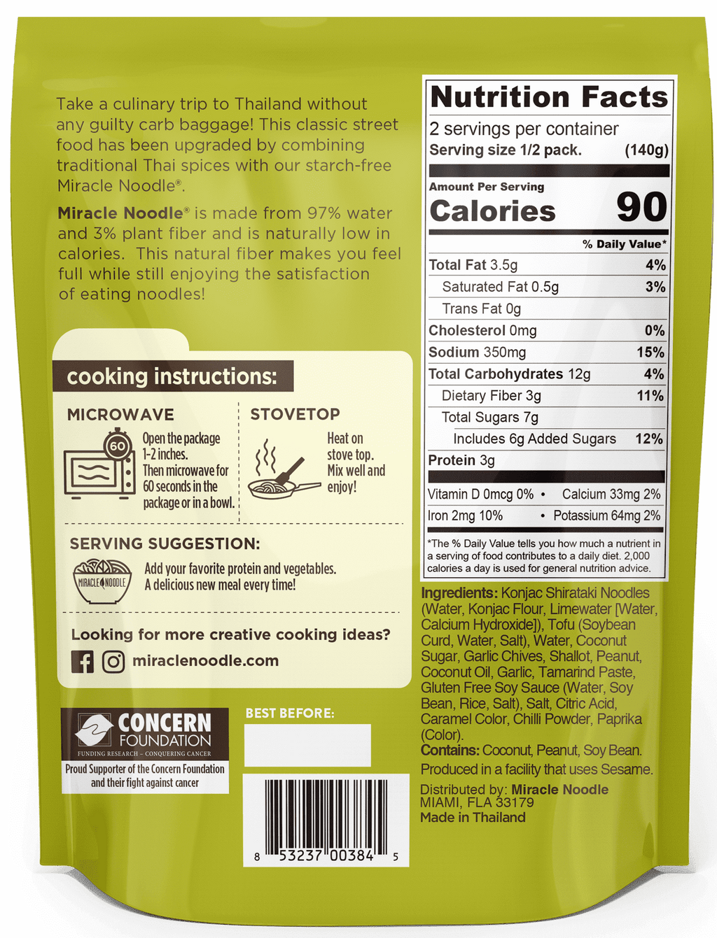 Miracle Noodle Ready-to-Eat Pad Thai