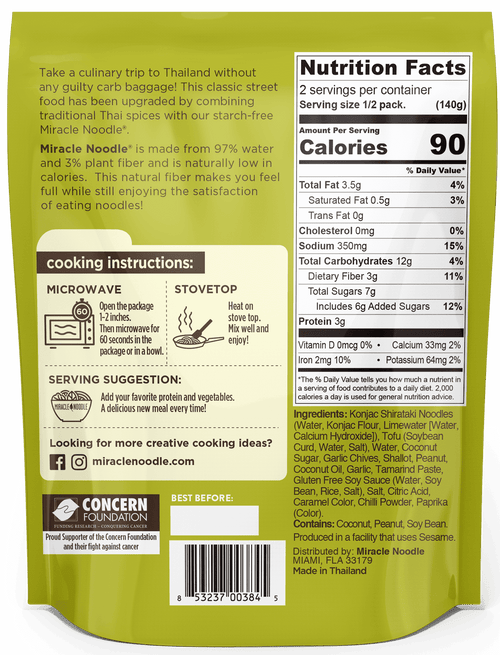 Miracle Noodle Ready-to-Eat Pad Thai