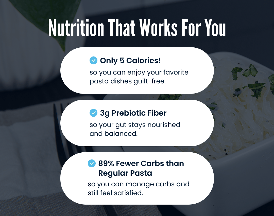 6-Pack Ready to Eat Variety Sampler: Angel Hair, Miracle Rice & Fettuccine