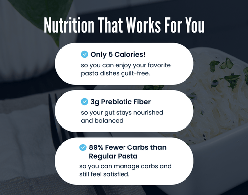 6-Pack Ready to Eat Variety Sampler: Angel Hair, Miracle Rice & Fettuccine