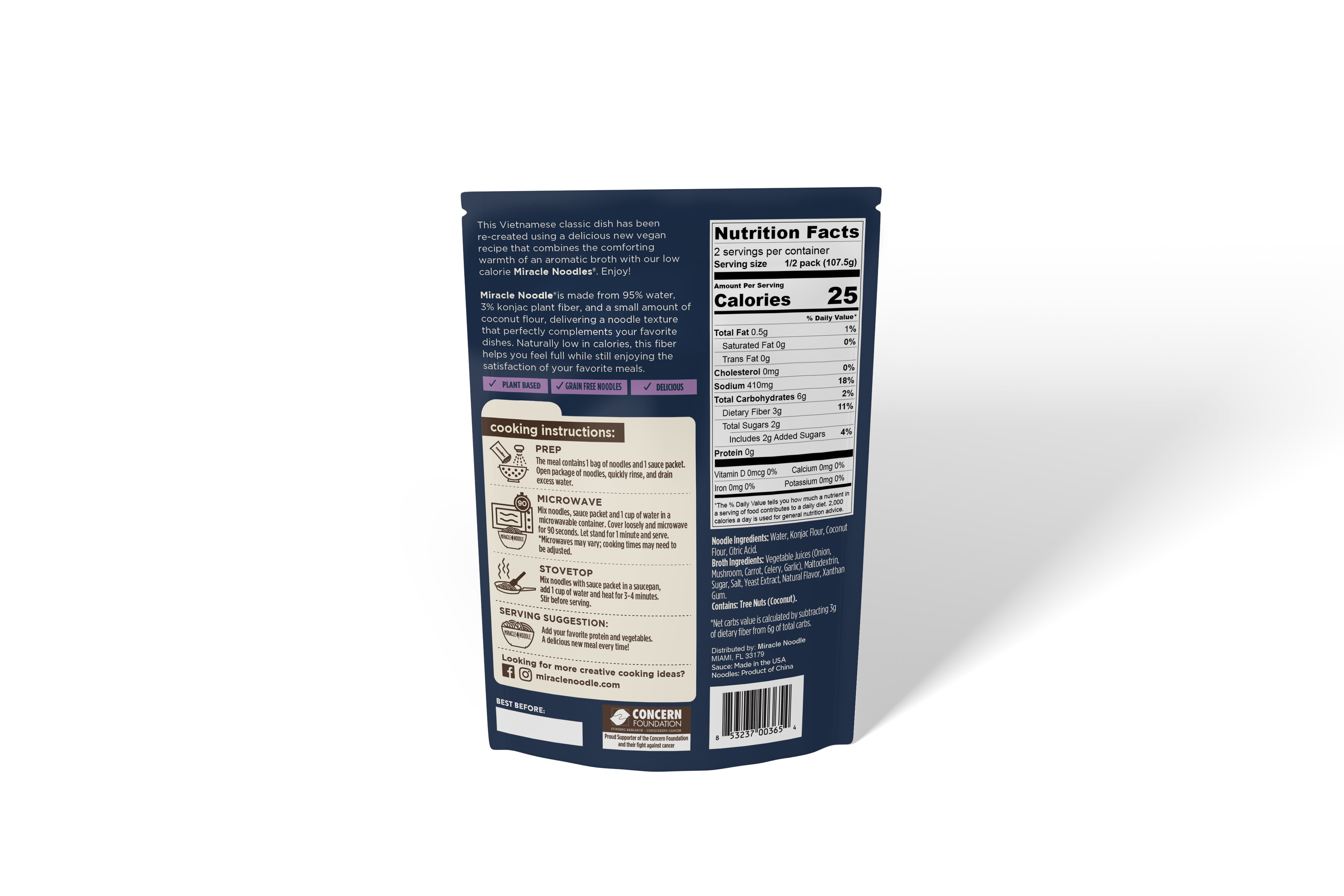 Miracle Noodle Ready-to-Eat Vegan Pho