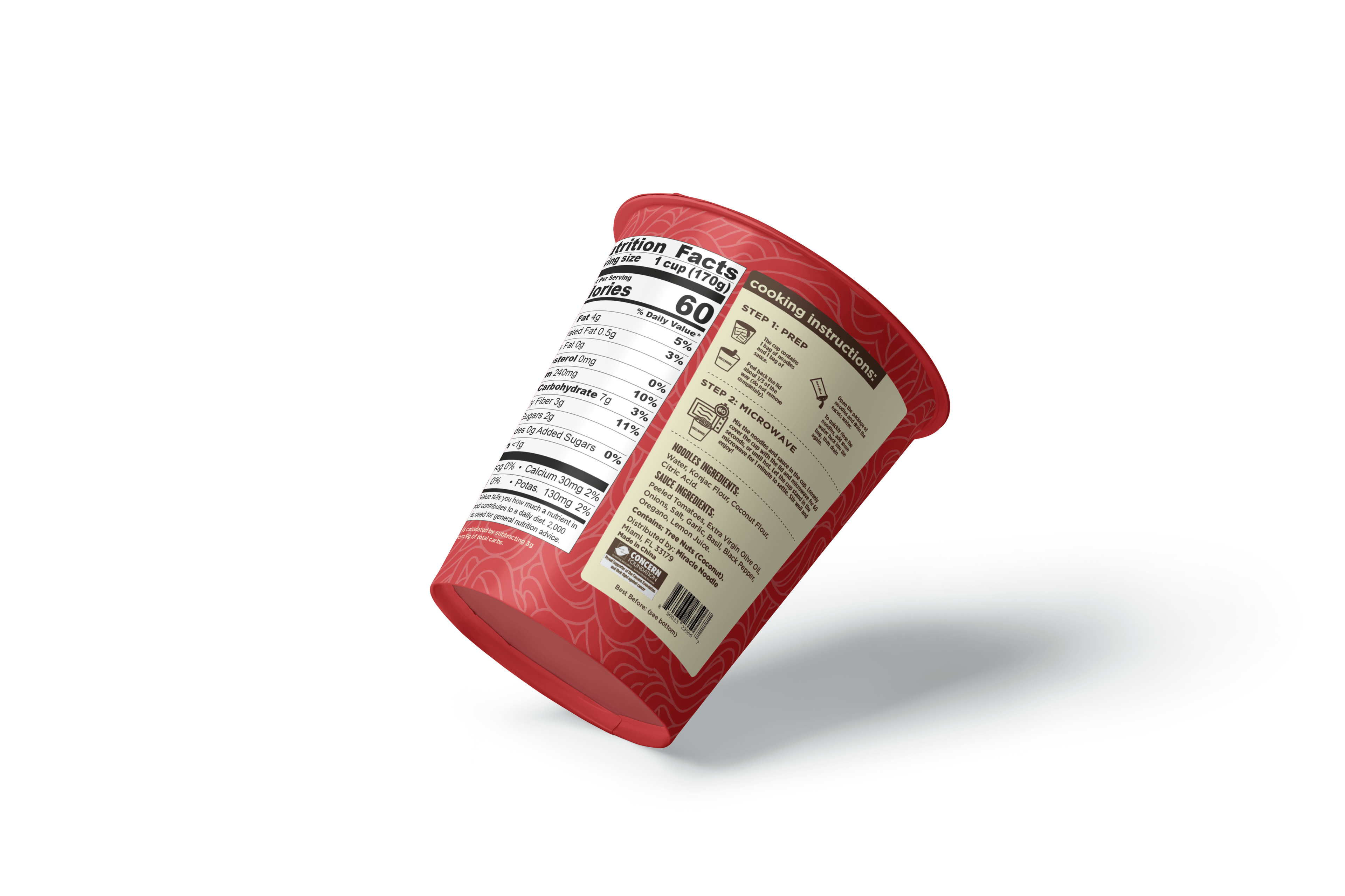 Spaghetti Marinara Cup Noodles