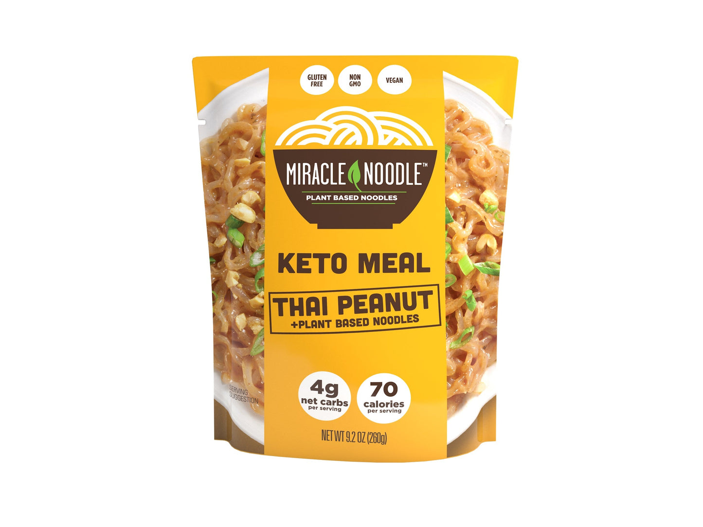 Miracle Noodle Thai Peanut Keto Meal