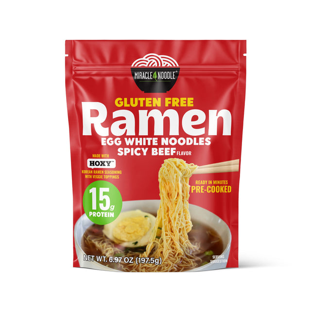 Spicy Beef Egg White Ramen